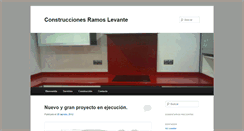Desktop Screenshot of construccionesramoslevante.com